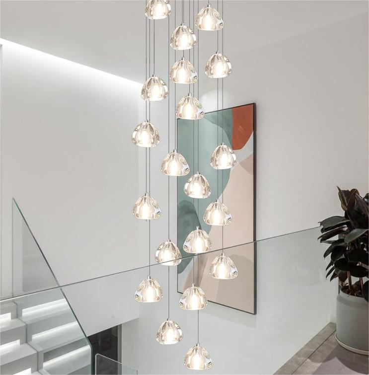 modern crystal chandelier