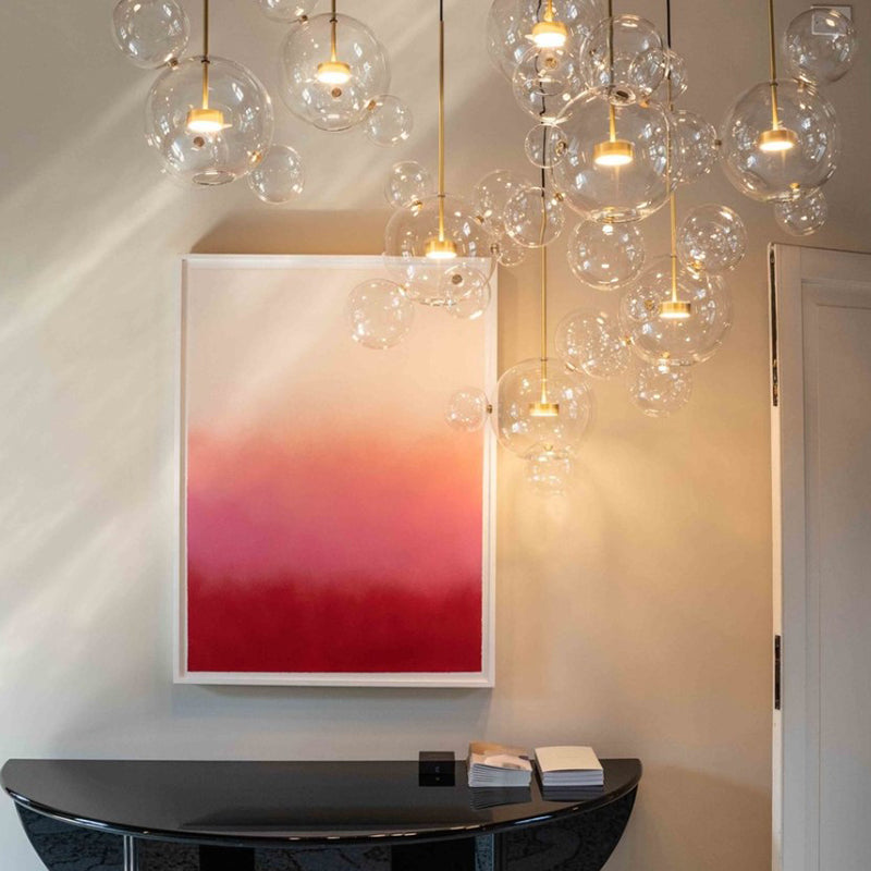 bubble chandelier