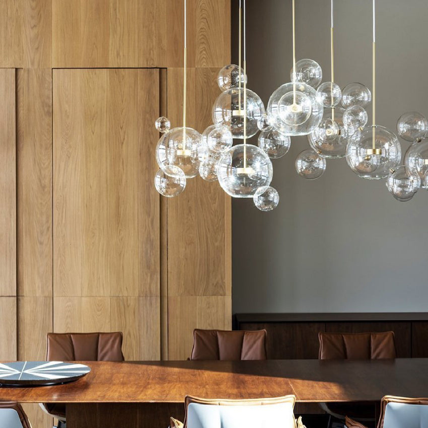 bubbles chandelier