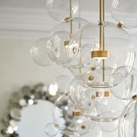 Thumbnail for glass bubble light fixture