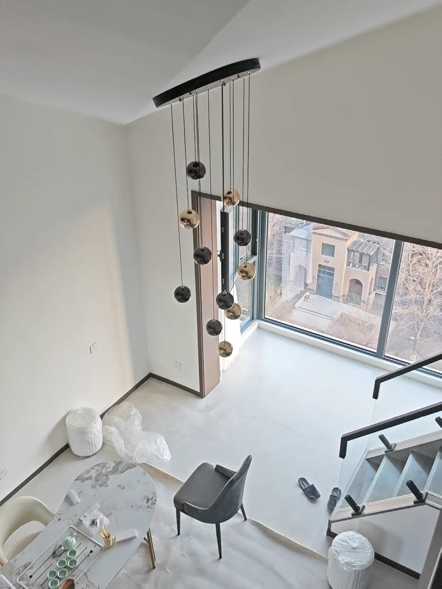 New stair chandelier