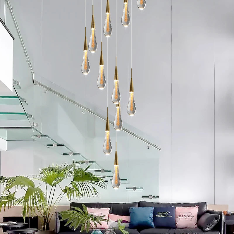 Shaping ambiance with sleek staircase decor