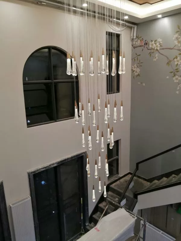 foyer chandelier modern