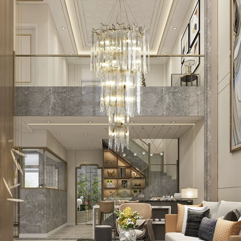 modern crystal chandelier for living room