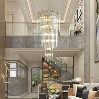 Thumbnail for modern crystal chandelier for living room