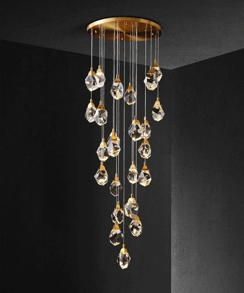 modern crystal chandelier
