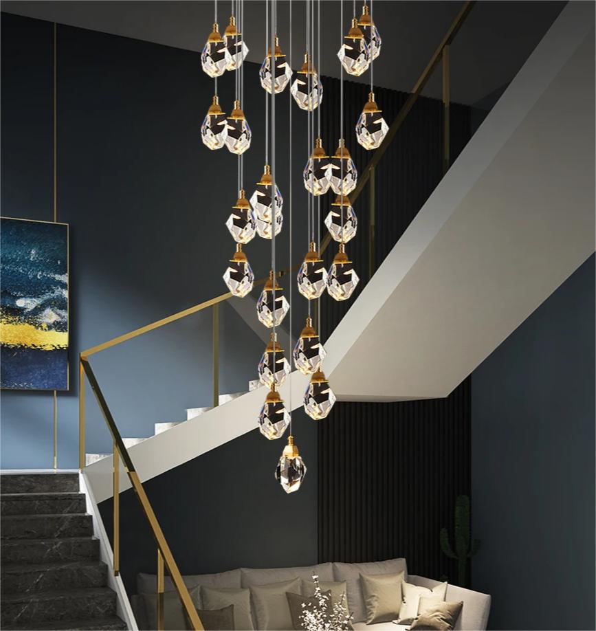 foyer chandelier modern