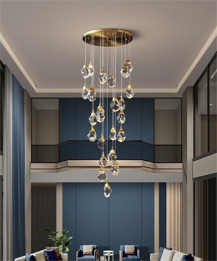 foyer chandelier modern