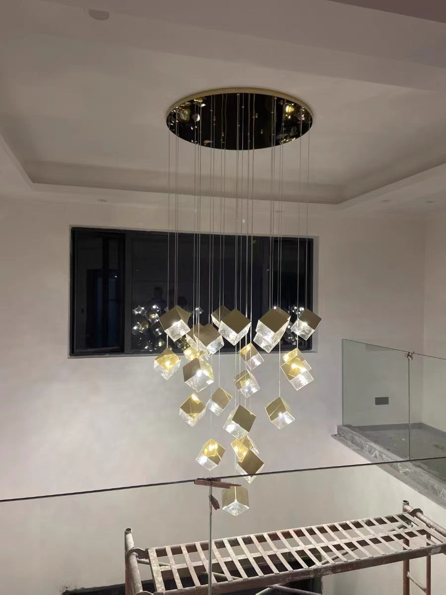 foyer chandelier modern