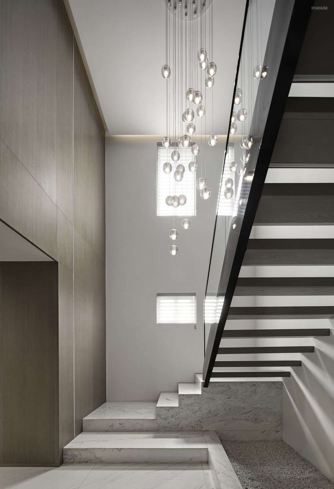 foyer chandelier modern