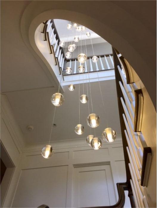 foyer chandelier modern
