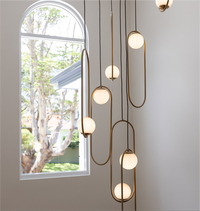 Thumbnail for gold chandelier modern