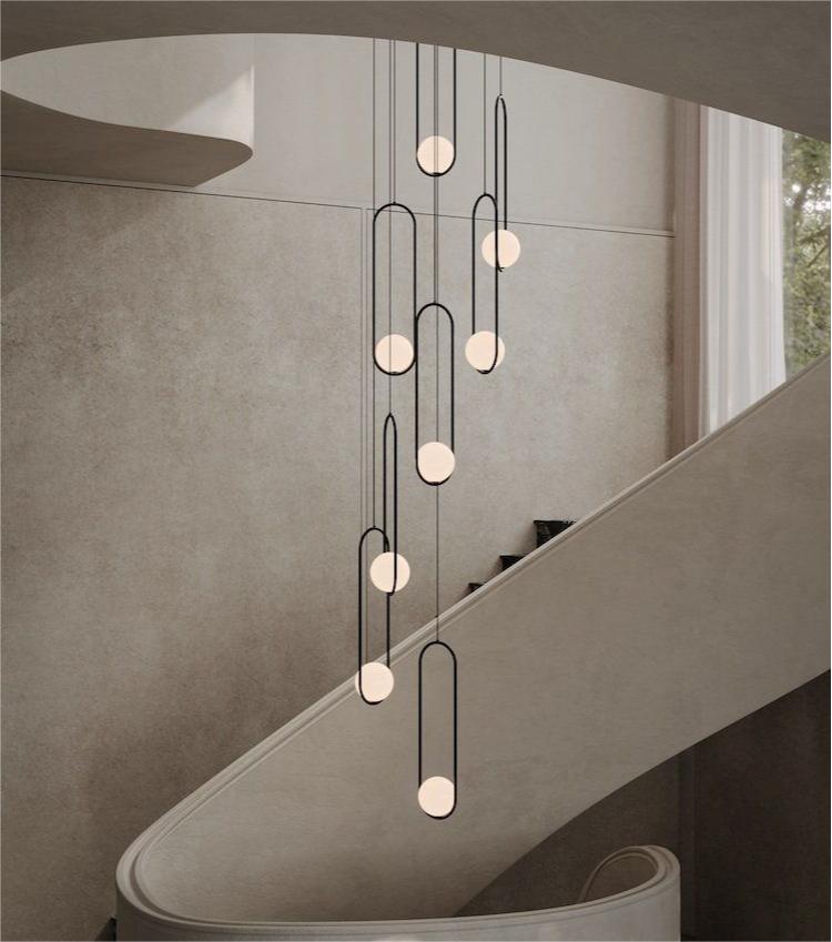 bubbles chandelier