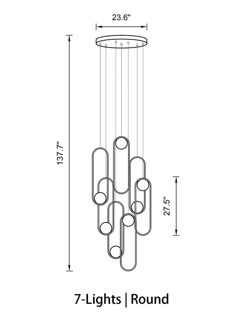 modern dining room chandelier