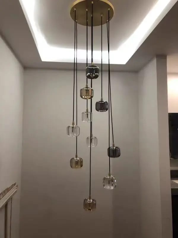 foyer chandelier modern