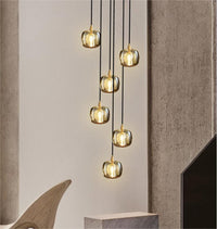 Thumbnail for Artistic staircase lighting centerpiece