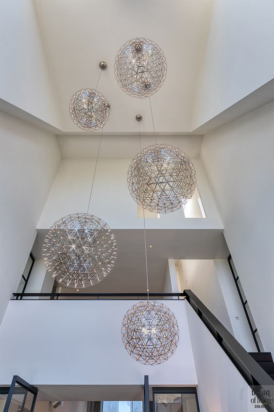 Nordic Gypsophila Sparkle Ball Star Chandelier