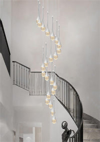 Thumbnail for round crystal chandelier