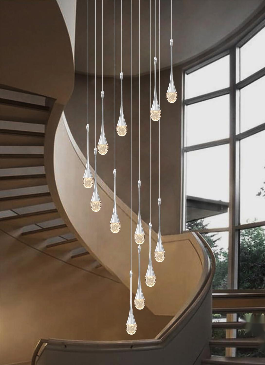 round crystal chandelier