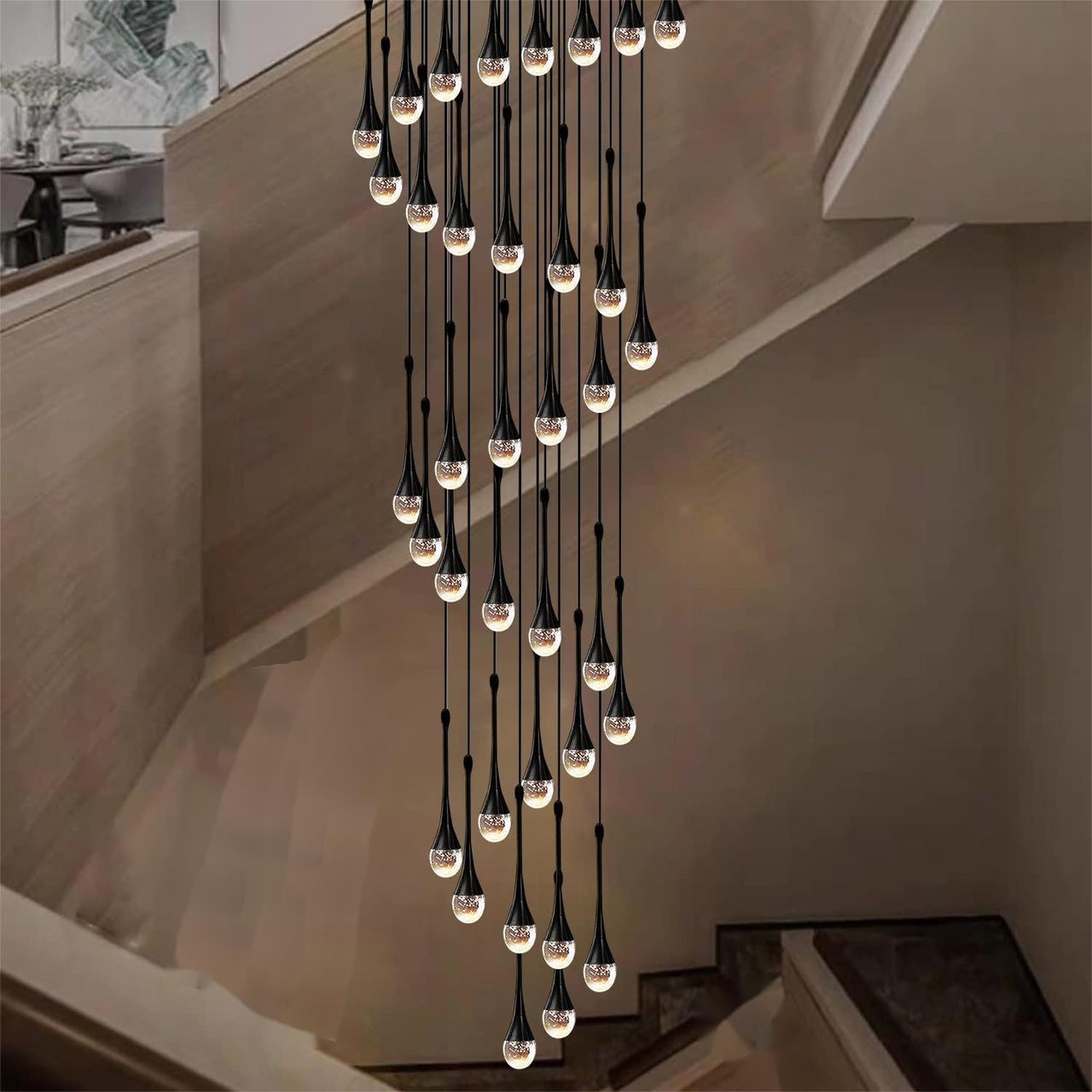 foyer chandelier modern