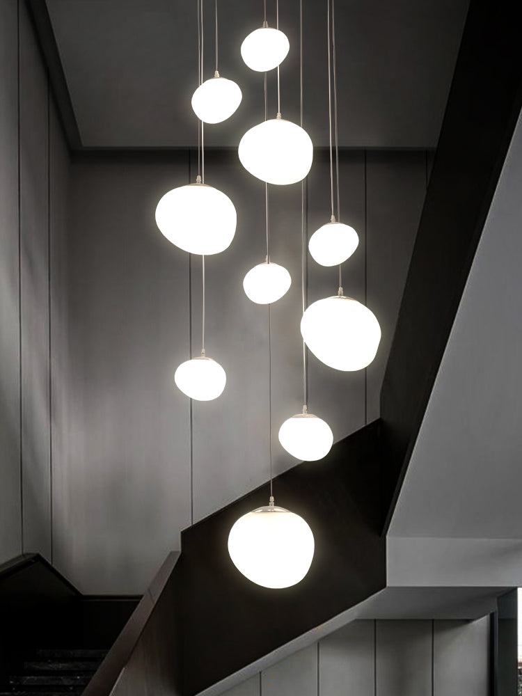 Elevating staircase ambiance with light