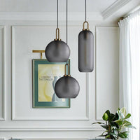 Thumbnail for Retro Industrial Style Frosted Glass Chandelier Pedant