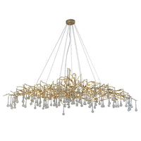 Thumbnail for gold crystal chandelier