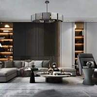 Thumbnail for Nordic Minimalist Round Chandelier