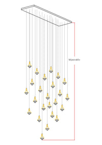 Thumbnail for hanging crystal lights