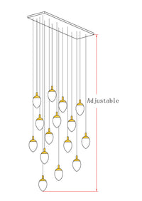 Thumbnail for crystal pendant lighting
