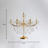 Thumbnail for 7-Bulbs-Crystal-Strand-Night-Table-Lamp-2