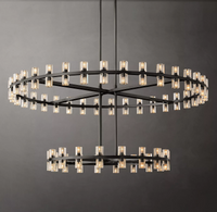 Thumbnail for All Copper Luxury Large Crystal Chandelier