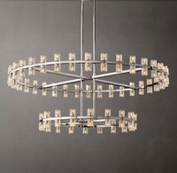 Thumbnail for All Copper Luxury Large Crystal Chandelier