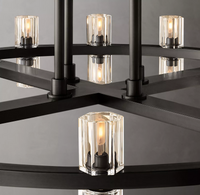 Thumbnail for All Copper Luxury Large Crystal Chandelier