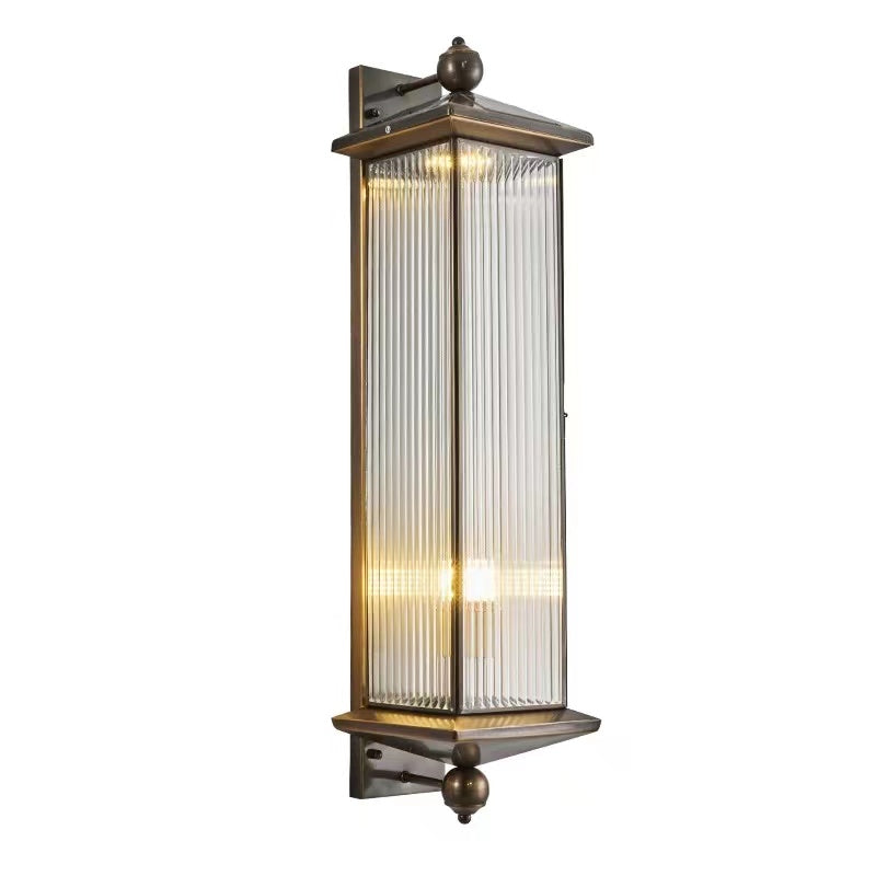 All Copper Outdoor Wall Light