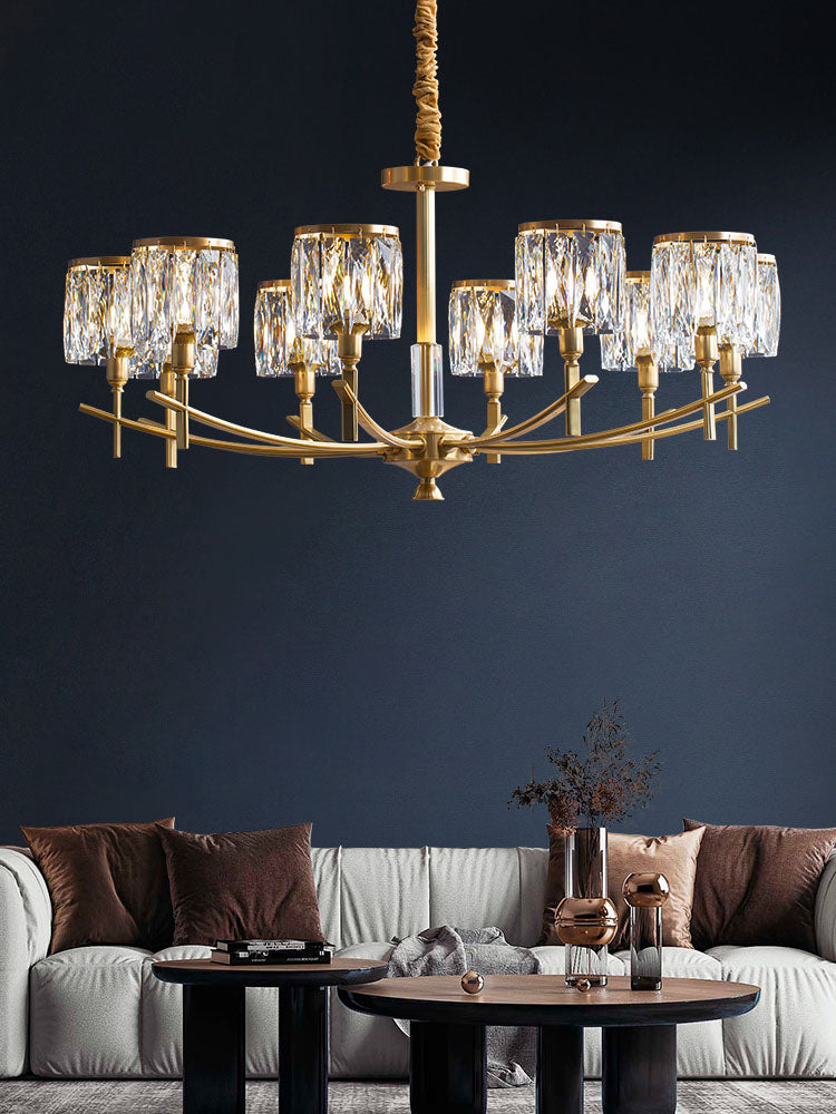 pendant crystal light