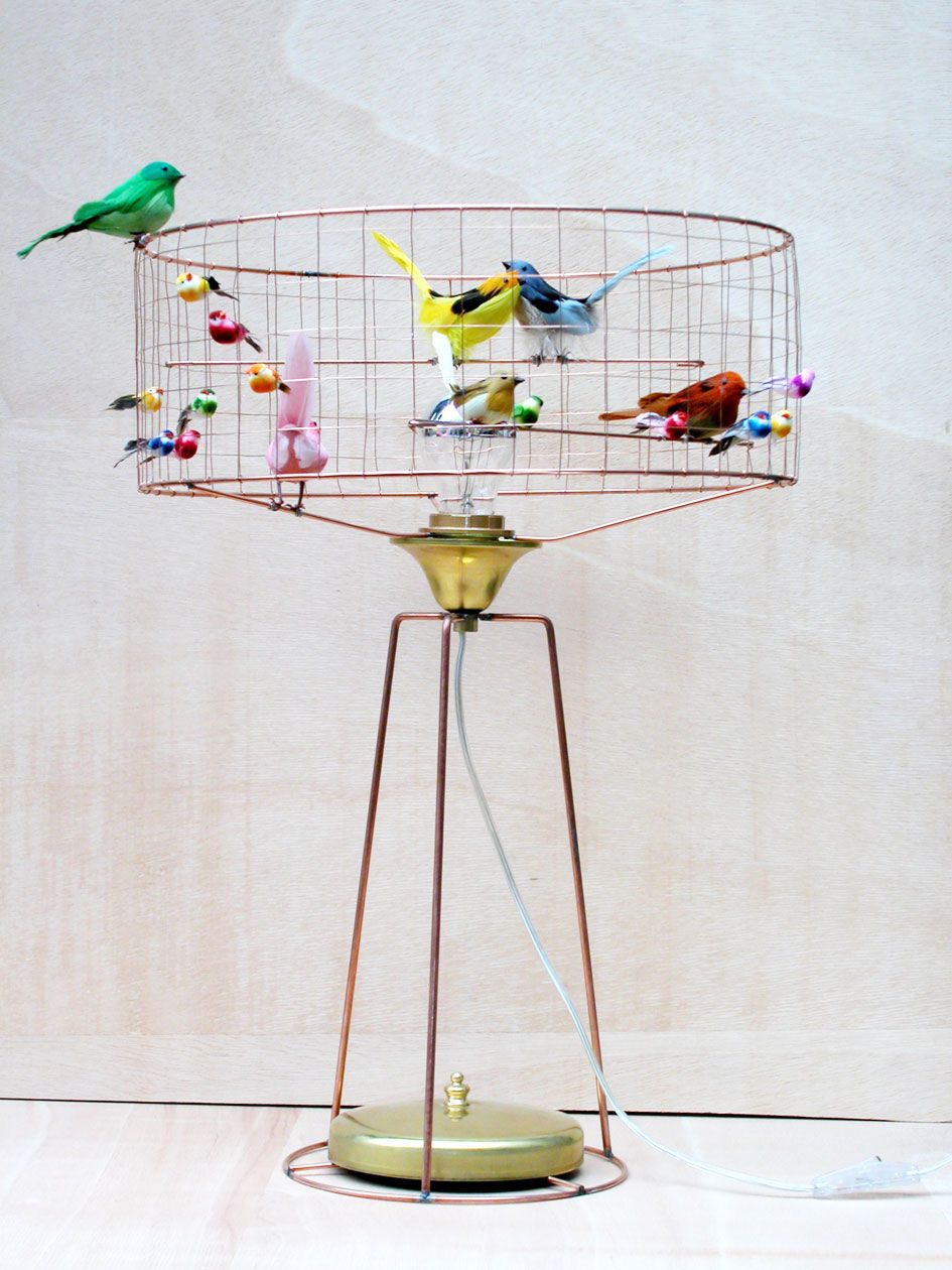 Bird Cage Lamp