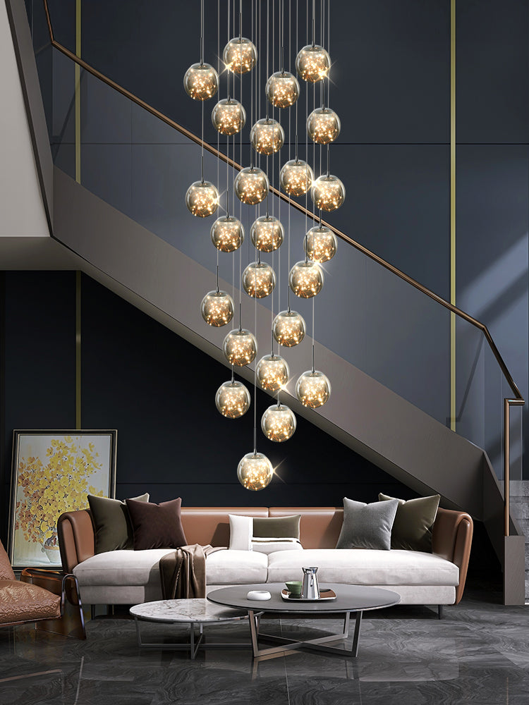 bubble chandelier