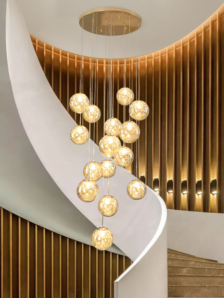 round chandelier modern
