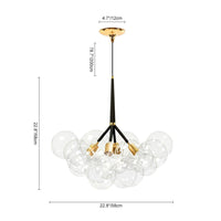 Thumbnail for contemporary bubble chandelier 