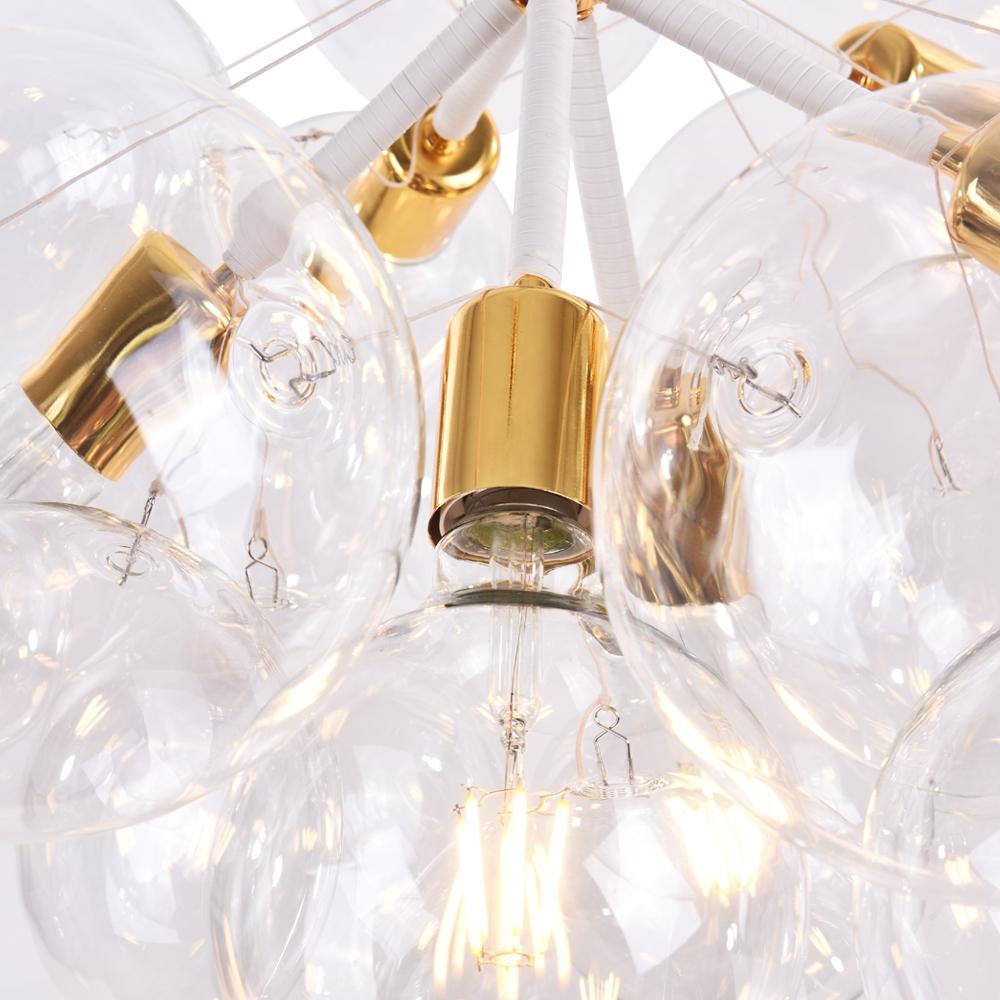 glass bubble chandelier