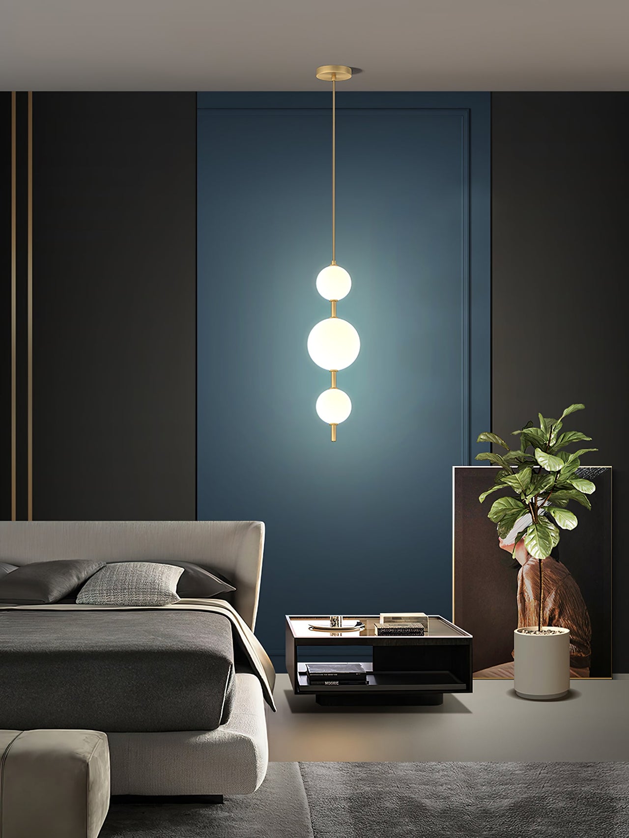 bubble chandelier light