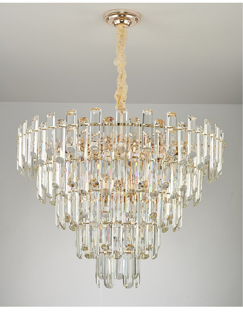 hanging crystal light