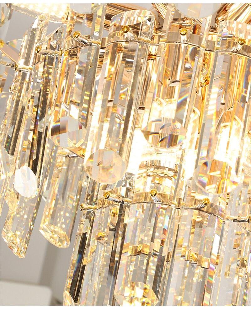 modern crystal pendant lights