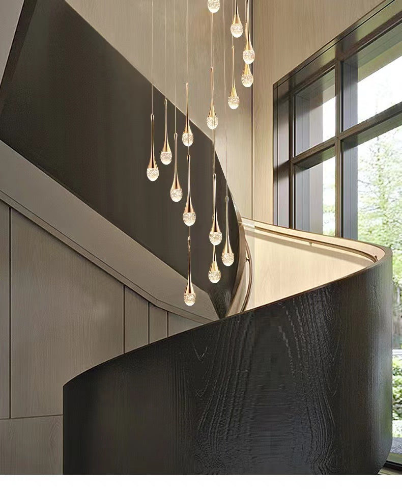 black crystal chandelier
