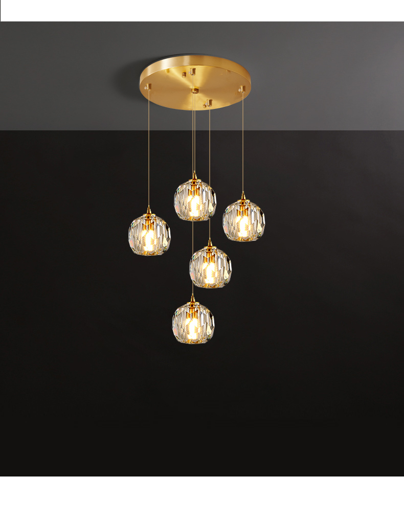 modern crystal chandelier
