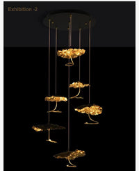 Thumbnail for brass chandelier