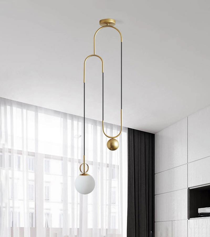 glass bubble chandelier dining room