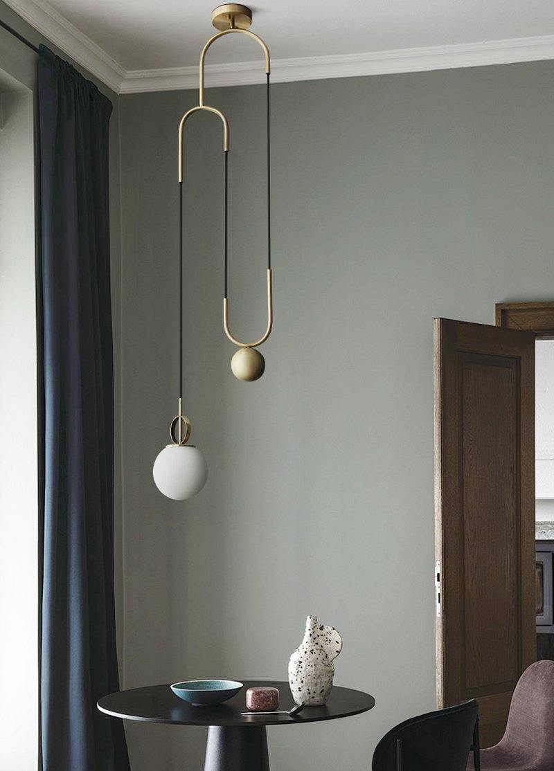 clear glass ball chandelier
