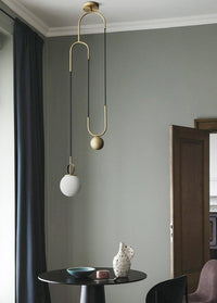 Thumbnail for clear glass ball chandelier